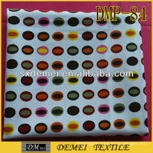 home textile poly cotton print circle fabric